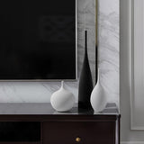 HULIANFU Simple Nordic Style Vases Handmade Art Zen Vases High-Quality Luxury Bedside Restaurant Decorations TV Cabinet