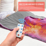 HULIANFU Sauna Blanket Sliming Beauty Electric Blankets Weight Loss Detox Therapy Machine EU/US Plug Blankets