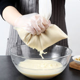 HULIANFU Soy Milk Wine Filter Bag Nut Milk Bag Tea Coffee Oil Yogurt Filter Net Mesh Kitchen Food Reusable Nylon Filter Bags Strainer