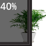 HULIANFU Width 40/50/60/70/80/90 cm Heat &amp; UV Block Professional Window Tint Auto Car UV Protector Glass Sticker Sun Shade Window Film
