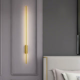 HULIANFU Led Wall Lamp Long Wall Light Decor For Home Bedroom Living Room Surface mounted Sofa background Wall Sconce Lighting Fixture
