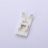 HULIANFU Roller Sewing Presser Foot Straight Stitch Leather Non-Stick Zigzag Teflon Sewing Machine Tool for All Low Shank Snap-On Singer