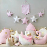HULIANFU Nordic Style Stars Garland Children  Room Wall Decorations Nursery Star String Kids Room Tent Decor DIY Photography Props