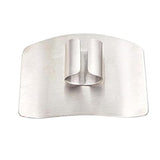 HULIANFU Stainless Steel Finger Guard Finger Hand Cut Hand Protector Knife Cut Finger Protection Tool Kitchen Cooking Knives Accessories
