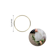 HULIANFU Wedding Decoration 10-40cm Rattan Wreath Metal Hoop Wreath Decor Floral Hoop Christmas Decor for Home Hanging Artificial Flower