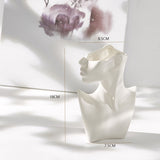 HULIANFU Vase Home Decor Room Decoration Ceramic Vases Desktop Art Sculpture Flower Arrangement Wedding Decoration Flower Pot Furnishings