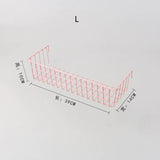 HULIANFU Nordic Home Wall Decoration Iron Grid Decor Photo Frame Postcards DIY Wall Art Display Mesh Storage Shelf Organizer Rack Holder