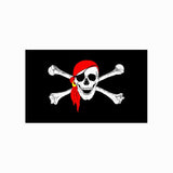 HULIANFU   Yehoy hangiing 90x150cm Skull and Cross Crossbones Sabres Swords Jolly Roger pirate Dead Man  Chest Flags