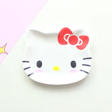 HULIANFU Mini Dish Frog Star Shape Cat Plate Tableware Miniatures Cup Plate Dish Or Snacks Fruit Sushi Plate Cute Cartoon Tableware