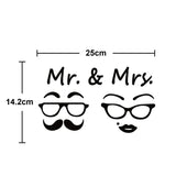 HULIANFU WC Toilet Entrance Sign Door Stickers For Public Place Home Decoration Creative Pattern Wall Decals Diy Funny Vinyl Mural Art