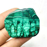 HULIANFU Natural Rock Zambian Malachite Rough Stone Specimen Home Spirit Decoration Life Crystal Gift Anti-decay and Negative Energy