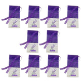 HULIANFU Portable Flowers Printing Beautiful Fragrance Lavender Sachet Bag Lavende Sachet Bags for Seeds Dry Flowers Sachet Bags Portable