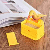 HULIANFU New Small Bird Toothpick Container Automatic Toothpick Dispenser Toothpick Holder Home Decoration Kitchen Accessories