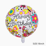 HULIANFU New Beautiful Butterfly Aluminum Foil Balloon Happy Birthday Children  Gift Valentine  Day Party Wedding Scene Decoration