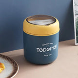 HULIANFU Mini Thermal Lunch Box Food Container with Spoon Stainless Steel Vaccum Cup Soup Cup Insulated Lunch Box taza desayuno portatil