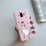 HULIANFU Phone Case for Cover Samsung Galaxy J6  case For Coque Fundas Samsung J6  J 6 Plus  Cases Silicone Soft Back Cover