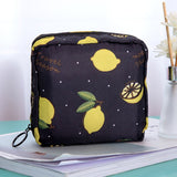 HULIANFU Waterproof Tampon Storage Bag Cute Sanitary Pad Pouches Portable Makeup Lipstick Key Earphone Data Cables Organizer Home Storage