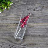 HULIANFU Number Candles Red Number 0-9 &amp; Question Mark Birthday Anniversary Smokeless Candles Cake Topper Decoration Party Supplies