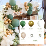 HULIANFU Wedding Balloon Kit Balloons Arch Decoration Birthday Baby Shower Party Birthday Wedding Balloon Decoration Balloons Sets Arch