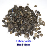 HULIANFU Natural Stones Gravel Crystals Chip Quartz Ore Minerals Reiki Healing Tumbled Agates Specimen Gemstones Home Aquarium Decoration