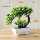 HULIANFU Mini Artificial Aloe Plants Bonsai Small Simulated Tree Pot Plants Fake Flowers Office Table Potted Ornaments Home Garden Decor