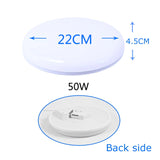 HULIANFU Modern LED Ceiling Lights for Living Room Bedroom Kitchen 15/20/30/50W Ceiling Lamps Lights Fixture for Ceiling Home Lighting