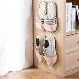 HULIANFU wall-mounted shoe rack Shoes Hanger home storage three-dimensional wall slippers shelf high heels sports shoes storage rack