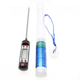 HULIANFU LCD Digital Kitchen Probe Thermometer Food Cooking Food Liquid Digital Thermometer Meat BBQ Milk Probe For Kitchen COD