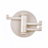 HULIANFU Self Adhesive Kitchen Wall Door Hook Key Holder Rack Towel Hanger Bathroom Rack Hooks Aluminum Multi-Purpose Storage Hooks