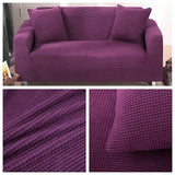 HULIANFU Polar Fleece Fabric Universal Sofa Cover Euro Sofa Covers For Living Room Stretch Sectional Corner Sofa Cover Plaids On The Sofa