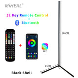 HULIANFU RGB LED Floor lamp Indoor Home Decoration Modern Corner Floor Lamp Living Rome Art Decor Atmospheric Standing Stand Lighting