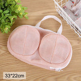HULIANFU Machine-wash Special Home Use Polyester Anti-deformation Bra Mesh Bags Laundry Brassiere Bag Cleaning Underwear