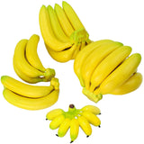 HULIANFU Simulation Fruit Model Photo Prop Artificial Banana Fake Emperor Banana Plastic Banana Bunches Funny Gift Fruit Shop Display Dec