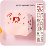 HULIANFU W&amp;G Toilet Organizer Adhesive Large Storage Box Sanitary Napkin Organizer for Cosmetics Decorative Box Bathroom Accessories