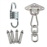 HULIANFU Stainless Steel Suspension Bracket Hammock Mount Ceiling Hook Anchor Hanger For Gym Training Aerial Yoga Sex Swing Hanging Kit