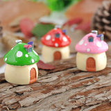 HULIANFU Mini Craft Figurine Plant Pot Garden Ornament Miniature Fairy Garden Decor DIY