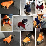 HULIANFU Pet Dog Clothes For Small Dogs Clothing Warm Clothing for Dogs Coat Puppy Outfit Pet Clothes for Large Dog Hoodies Chihuahua