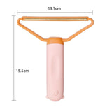HULIANFU Portable Lint Remover Pet Hair Remover Brush Manual Lint Roller Sofa Clothes Cleaning Lint Brush Fuzz Fabric Shaver Brush Tool