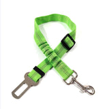 HULIANFU Pet Supplies Car Seat Belt Dog Seat Belt Dog Leash Vehicle Belt Adjustable Cushioning Elastic Reflective Safety Rope for Dog Cat