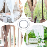 HULIANFU Magnetic Curtain Holder Strong Magnet Curtain Clip Tiebacks for Living Room Home Decoration Accessories