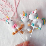 HULIANFU Unicorn Cake Topper Unicorn Brithday Party Supplies Unicorn Brithday Cake Decor 1st Girl Birthday Party Unicornion