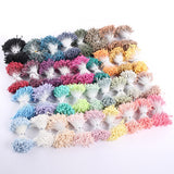HULIANFU 2023 Lucia Crafts 144/420/600/1000pcs /Lot  Flowers Stamen 2mm  DIY Artificial Flowers  Wreath For Wedding Party Home Decor  D0401