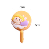 HULIANFU New Cute Animal Wall Hook for Key Holder Coat Towel Hanging Plastic Mask Holder Bathroom Organizer Wall Decor Home Accessories