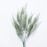 HULIANFU 2023 A Bunch of Provence Lavender Plastic Artificial Flowers False Plants Wedding Home Decoration Christmas Table Decoration