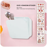 HULIANFU W&amp;G Toilet Organizer Adhesive Large Storage Box Sanitary Napkin Organizer for Cosmetics Decorative Box Bathroom Accessories