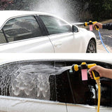 HULIANFU Water Gun Hose Nozzle Car Washer Garden Watering Jet Spray High Pressure Sprinkler Foam Lance Automobiles Cleaning Tool