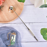 HULIANFU Wedding Candle Fire Extinguisher Stainless Steel Candles Wick Trimmer Oil Lamp Scissor Cutter Bell Shaped Scented Candle Snuffer