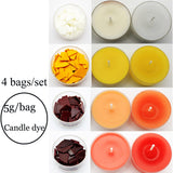 HULIANFU Scented Candle Mold DIY Wool shape Candle Silicone Casting Mold Handmade Candle Soap Making Wax Mold Handcraft Home Decoration