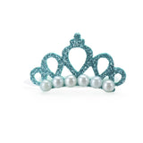HULIANFU Pet Small Dogs Cat Faux Pearl Crown Shape Bows Hair Clips Head Decoration For Pets Puppy Hairpins Decor Grooming Accessoires