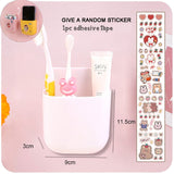 HULIANFU W&amp;G Toilet Organizer Adhesive Large Storage Box Sanitary Napkin Organizer for Cosmetics Decorative Box Bathroom Accessories